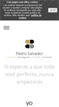 Mobile Screenshot of pedrosalvador.es